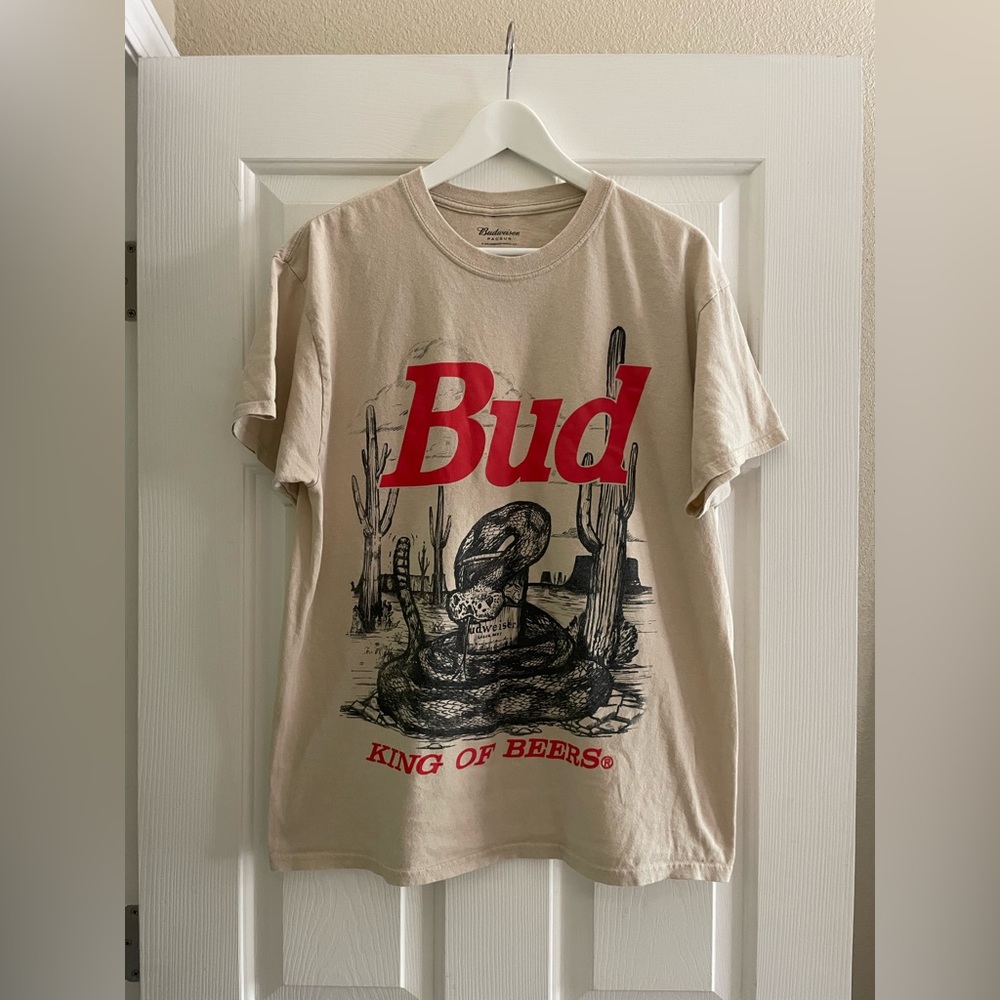 Budweiser t shirt size women’s large